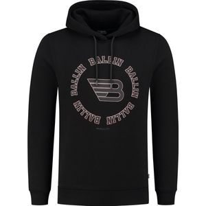 Ballin Amsterdam - Heren Regular fit Sweaters Hoodie LS - Black - Maat L