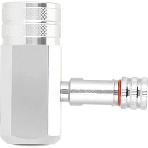 CO2 Regelaar en Manometer voor Individuele Aquariums - Waterplant met Instelbaar CO2 Druksysteem (G5 / 8) .