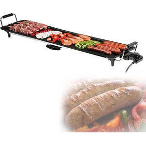 elektrische Grillplaat, Multifunctionele Grill - cool touch handvat - anti-slip