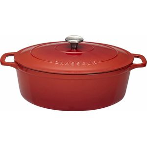 Chasseur Ovale Stoofpan 4 L - Rubis