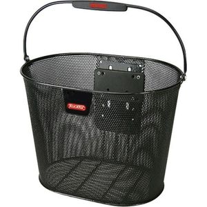 KLICKfix Oval Plus EF - Fietsmand - Stuur - Voor - 18 l - Zwart