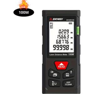Livano Laserafstandsmeter - Laser - Afstandsmeter - Afstandmeter - Rangefinder - Digitale Meetlint - Precisiegereedschap - 100 Meter