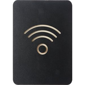 Pictogrambord Europel wifi zwart