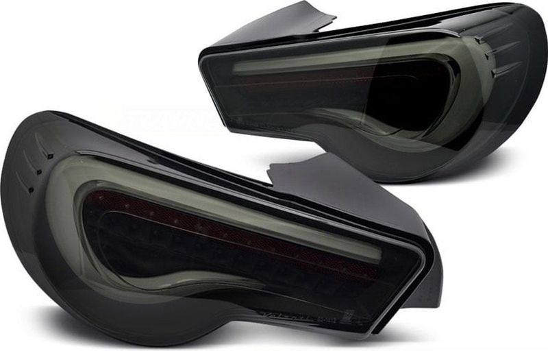 GT86 LED Bar Achterlichten - Zwart Smoke - Volledig LED - Dynamische Richtingaanwijzers