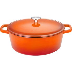 Buccan – Hamersley – Gietijzeren braadpan 29cm – Oranje