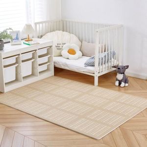 Hakuna Mat grote puzzelmat voor baby's Hygge 1,8x1,2m - Stijlvolle speelmat in milieuvriendelijke verpakking - Niet-giftige, geurloze speelmat - 48 driehoekige tegels, 20 zijranden