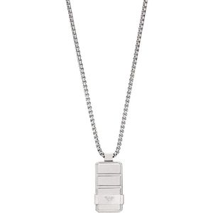 Emporio Armani EGS3078040 Heren Collier - Zilverkleurig