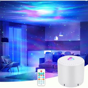 LED Ster Projector - Galaxy Projector met Afstandsbediening - Geschikt voor Kinderen en Volwassenen