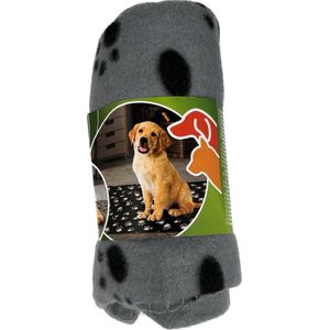 Huisdierdeken - 70x70cm Grijs - Wasbaar - Kattendekens - Hondendekens - Dog Blankets - Cat Blankets - Pet Blanket - Voor kattenmand