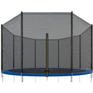 Viking Sports - Veiligheidsnet trampoline - 396 cm - buitenzijde - geschikt voor 8 palen