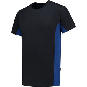 Tricorp T-shirt Bicolor 102004 Navy / Koningsblauw - Maat 6XL