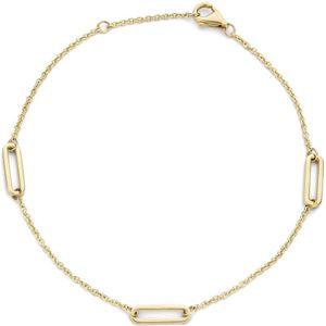 Blush 2179YGO - Dames - 14 karaat goud - Armband - Goud - 19 CM