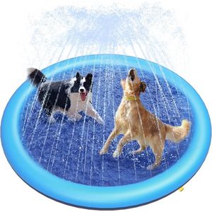 Hondenzwembad - 1499 cm - anti-slip - grote honden - 058 mm dik - hondenspatzwembad - zomer - waterspeelgoed hondenzwembad