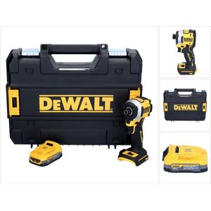 DeWalt DCF 850 NT accu-slagmoersleutel 18 V 205 Nm 1/4"" borstelloos + 1x oplaadbare batterij 1,7 Ah + TSTAK - zonder oplader