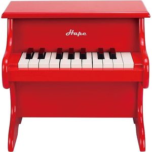 Kinderpiano - Kinder Keyboard Muziekinstrument 18 Toetsen - Speelgoedpiano 3+ - Rood