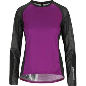 assos Trail Longsleeve Jersey Dames, cactus purple Maat XL