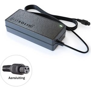 GO SOLID! ® Adapter geschikt voor Denver DBO-6520, HBO-6610 hoverboord 29.4V / 2A