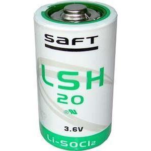 Saft Lithium Batterij 20 ER-D 1stuk(s) 3.6V 13Ah