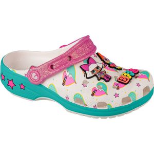 Crocs LOL Surprise BFF Girls Classic Clog 209466-100, voor meisje, Wit, Slippers, maat: 34/35