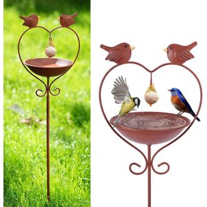 CRLYN® Vogelbad op Voet - Vogelhuisje op Paal