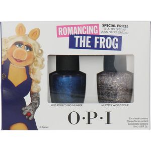 O.P.I Muppets Most Wanted Cadeauset - Miss Piggy-s Big Number-Muppets World Tour