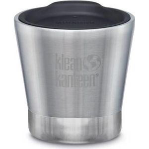 Klean Kanteen Geïsoleerde Drinkbeker - RVS - 237ml - Herbruikbaar - Grijs