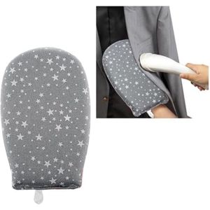 Kledingstomer strijkhandschoenen, hittebestendige waterdichte strijkhandschoen anti-stoom handschoen mini strijkplank kledingstuk stoomboot accessoires met vingerlus voor kleding stomers