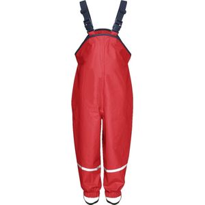 Playshoes Regenbroek met bretels Kinderen - Rood - Maat 128