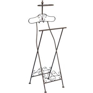 Clayre & Eef Dressboy 121 cm Bruin Ijzer Rechthoek Kledingstandaard