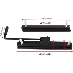 2 Stuks Verstelbare Voertuigstoel Slider Track voor Go Kart Vierwiel Off Road ATV UTV