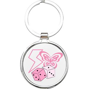 Akyol - girls Sleutelhanger - Meisje - meisjes - meid - vrouw - meisjes - vriendin - vriendinnetje - roze - sleutelhanger voor meiden - cadeau voor een meisje - cadeau voor je dochter - 4 x 7,5 CM