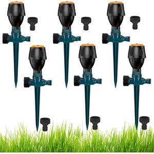 360° automatische irrigatie tuinsproeier, verzonken sprinkler gazonsproeier, multifunctionele tuinsproeier, watersproeier, instelbaar irrigatiesysteem