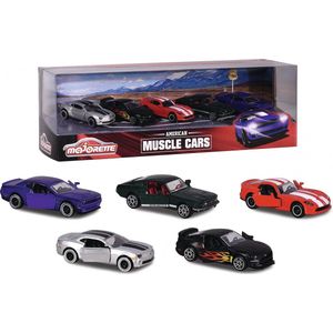 Majorette Muscle Cars 5pcs Giftpack - 7.5cm - diecast