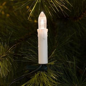 Konstsmide 2038-010 Kerstboomverlichting Binnen werkt op het lichtnet Aantal lampen 25 LED Warmwit Verlichte lengte: 9.6 m