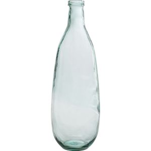 J-Line vaas Fles - glas - transparant