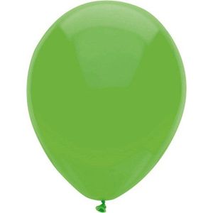 Ballonnen lichtgroen - 30 cm - 50 stuks