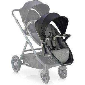 Joovy Qool Kinderwagen - Grijs - Tweede stoeltje