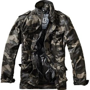 Heren - Mannen - Dikke & Stevige Kwaliteit - Menswear - Populair - Urban - Modern - Outdoor - Streetwear - Casual - Robuust - Jacket - Jas - Winterjas dark camo