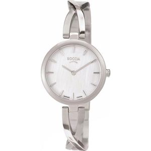 Boccia Titanium 3239.01 Dames Horloge 28 mm