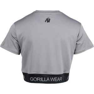 Gorilla Wear Colby Cropped T-shirt - Grijs - S