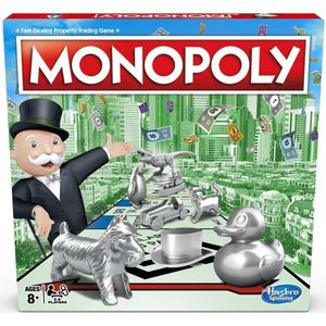 Monopoly Classic - Original Edition - English Version | 2-6 Spelers | Leeftijd 8+ | Hasbro