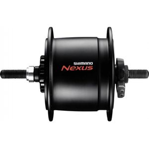 Naafdynamo Shimano Nexus DH-C6000-3R 3 Watt - 36 gaats - rollerbrakes - zwart