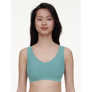 Chantelle Bralette top met vulling - Soft Stretch - Padded top - Bralette / BH Top naadloos dames - Rood - zwart - Beige - M - Groen