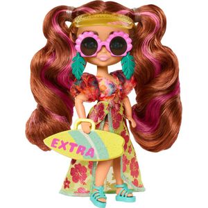 Barbie Extra Fly Mini's - Strand - Met accessoires - 14 cm - Barbie pop