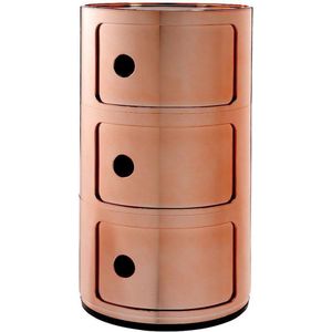 Kartell - Componibili kast Kartell - 3-deurs - koper