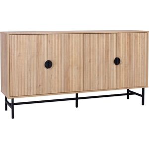 sweeek - Dressoir, bazalt, l 157,5 x b 39 x h 83cm