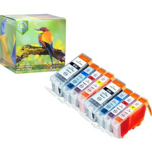 Ink Hero - 8 - Inktcartridge / Alternatief voor de Canon CLI-8, PGI-5, PIXMA iP3300, iP3500, iP4200, iP4300, iP4500 PIXMA iX4000, iX5000, MP500, MP510