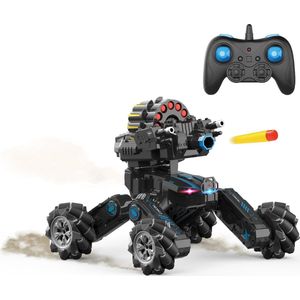 Silvergear Bestuurbare Auto voor Buiten & Binnen - RC Armor Auto - Volwassenen en Kids - Zwart