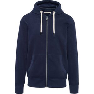 Kariban Vintage herensweater met rits en capuchon KV2306 - Vintage Navy - S