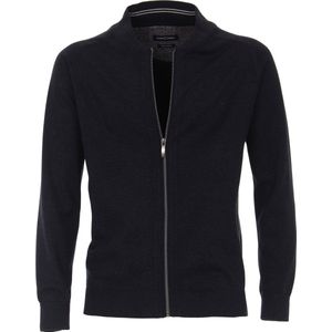 Casa Moda - Vest Zip Navy - Heren - Maat 3XL - Regular-fit